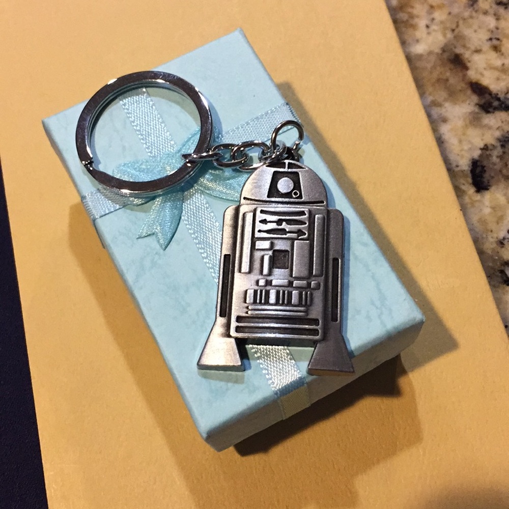 Star Wars R2D2 Metal Keychain/New - Picture 3 of 6
